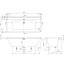 Villeroy & Boch Collaro Wanna prostokątna narożna 180x80 cm lewa, biała Star White UBA180COR9CLBCVD96 - zdjęcie 2