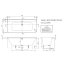 Villeroy & Boch Collaro Wanna prostokątna przyścienna 180x80 cm, biała Star White UBA180COR9CS00VD96 - zdjęcie 2