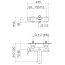 Dornbracht for Villeroy & Boch Cult Bateria wannowa natynkowa chrom 33200960-00 - zdjęcie 2
