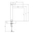 Villeroy & Boch Dawn Bateria umywalkowa wysoka chrom TVW10610615161 - zdjęcie 2