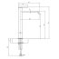 Villeroy & Boch Dawn Bateria umywalkowa wysoka chrom TVW10610615261 - zdjęcie 2