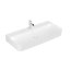 Villeroy & Boch Finion Umywalka wisząca 100x47 cm bez przelewu biały mat z powłoką CeramicPlus 4168A2RW - zdjęcie 1