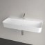 Villeroy & Boch Finion Umywalka wisząca 100x47 cm bez przelewu biały mat z powłoką CeramicPlus 4168A2RW - zdjęcie 7