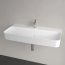 Villeroy & Boch Finion Umywalka wisząca 100x47 cm z przelewem biały mat z powłoką CeramicPlus 4168ABRW - zdjęcie 7