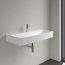Villeroy & Boch Finion Umywalka wisząca 100x47 cm z przelewem biały mat z powłoką CeramicPlus 4168ABRW - zdjęcie 8
