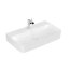 Villeroy & Boch Finion Umywalka nablatowa lub wisząca 80x47 cm bez przelewu biały mat z powłoką CeramicPlus 41688LRW - zdjęcie 1