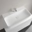 Villeroy & Boch Finion Umywalka nablatowa lub wisząca 80x47 cm z przelewem biały mat z powłoką CeramicPlus 41688CRW - zdjęcie 2