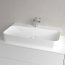 Villeroy & Boch Finion Umywalka nablatowa lub wisząca 80x47 cm z przelewem biały mat z powłoką CeramicPlus 41688CRW - zdjęcie 6