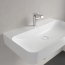 Villeroy & Boch Finion Umywalka wisząca 80x47 cm z przelewem biały mat z powłoką CeramicPlus 416884RW - zdjęcie 2