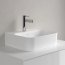 Villeroy & Boch Finion Umywalka nablatowa lub wisząca 43x39 cm z przelewem biały mat z powłoką CeramicPlus 43644CRW - zdjęcie 5
