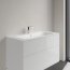 Villeroy & Boch Finion Umywalka meblowa 100x50 cm z przelewem biały mat z powłoką CeramicPlus 4164ABRW - zdjęcie 8