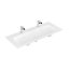 Villeroy & Boch Finion Umywalka meblowa 120x50 cm podwójna biały mat z powłoką CeramicPlus 4164C1RW - zdjęcie 1