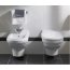 Villeroy & Boch Hommage Toaleta WC stojąca 37x56,5 cm, lejowa, z powłoką CeramicPlus, biała Weiss Alpin 666310R1 - zdjęcie 2