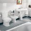 Villeroy & Boch Hommage Toaleta WC stojąca kompaktowa 37x72,5 cm lejowa, z powłoką CeramicPlus, biała Weiss Alpin 666210R1 - zdjęcie 2