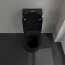 Villeroy & Boch Hommage Toaleta WC kompaktowa stojąca czarny Pure Black z powłoką CeramicPlus 666210R7 - zdjęcie 8
