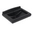 Villeroy & Boch Hommage Umywalka wisząca 75x58 cm z 1 otworem na baterię czarny Pure Black z powłoką CeramicPlus 710175R7 - zdjęcie 1