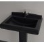 Villeroy & Boch Hommage Umywalka wisząca 75x58 cm z 1 otworem na baterię czarny Pure Black z powłoką CeramicPlus 710175R7 - zdjęcie 5