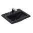 Villeroy & Boch Hommage Umywalka wpuszczana w blat 63x52,5 cm czarny Pure Black z powłoką CeramicPlus 7102A1R7 - zdjęcie 2