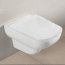 Villeroy & Boch Joyce Toaleta WC podwieszana 37x56 cm lejowa DirectFlush bez kołnierza wewnętrznego z powłoką CeramicPlus, biała Star White 5607R0R2 - zdjęcie 2