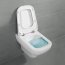Villeroy & Boch Joyce Toaleta WC podwieszana 56x37 cm lejowa DirectFlush z deską sedesową wolnoopadającą, biała Weiss Alpin 5607R001+9M52S101 - zdjęcie 5