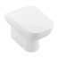 Villeroy & Boch Joyce Toaleta WC stojąca 37x56 cm, lejowa, z powłoką CeramicPlus, biała Weiss Alpin 560810R1 - zdjęcie 1