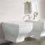 Villeroy & Boch La Belle Toaleta WC podwieszana 38,5x58,5 cm lejowa, z powłoką CeramicPlus, biała Star White 562710R2 - zdjęcie 2