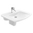Villeroy & Boch Lifetime Umywalka wisząca 70x53,5 cm, z ukrytym przelewem, biała Weiss Alpin 5174V701 - zdjęcie 1