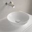 Villeroy & Boch Loop & Friends Umywalka nablatowa 38 cm bez przelewu biały mat z powłoką CeramicPlus 4A4501RW - zdjęcie 2