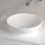 Villeroy & Boch Loop & Friends Umywalka nablatowa 38 cm bez przelewu biały mat z powłoką CeramicPlus 4A4501RW - zdjęcie 8