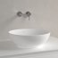 Villeroy & Boch Loop & Friends Umywalka nablatowa 38 cm z przelewem biały mat z powłoką CeramicPlus 4A4500RW - zdjęcie 5