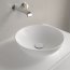 Villeroy & Boch Loop & Friends Umywalka nablatowa 38 cm z przelewem biały mat z powłoką CeramicPlus 4A4500RW - zdjęcie 2