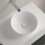 Villeroy & Boch Loop & Friends Umywalka nablatowa 38 cm z przelewem biały mat z powłoką CeramicPlus 4A4500RW - zdjęcie 6