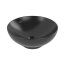 Villeroy & Boch Loop & Friends Umywalka nablatowa 38 cm bez przelewu czarna Pure Black z powłoką CeramicPlus 4A4501R7 - zdjęcie 1