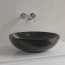 Villeroy & Boch Loop & Friends Umywalka nablatowa 42 cm z przelewem czarna Pure Black z powłoką CeramicPlus 4A4600R7 - zdjęcie 5