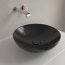 Villeroy & Boch Loop & Friends Umywalka nablatowa 42 cm z przelewem czarna Pure Black z powłoką CeramicPlus 4A4600R7 - zdjęcie 6