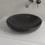 Villeroy & Boch Loop & Friends Umywalka nablatowa 42 cm z przelewem czarna Pure Black z powłoką CeramicPlus 4A4600R7 - zdjęcie 2