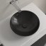Villeroy & Boch Loop & Friends Umywalka nablatowa 42 cm z przelewem czarna Pure Black z powłoką CeramicPlus 4A4600R7 - zdjęcie 4
