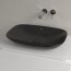Villeroy & Boch Loop & Friends Umywalka nablatowa 62 x 42 cm bez przelewu czarna Pure Black z powłoką CeramicPlus 4A5001R7 - zdjęcie 7