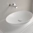 Villeroy & Boch Loop & Friends Umywalka nablatowa 62x42 cm z przelewem biały mat z powłoką CeramicPlus 4A4800RW - zdjęcie 2
