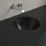 Villeroy & Boch Loop & Friends Umywalka podblatowa 39 cm z przelewem czarna Pure Black z powłoką CeramicPlus 4A5100R7 - zdjęcie 5