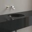Villeroy & Boch Loop & Friends Umywalka podblatowa 39 cm z przelewem czarna Pure Black z powłoką CeramicPlus 4A5100R7 - zdjęcie 7