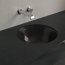 Villeroy & Boch Loop & Friends Umywalka podblatowa 38 cm bez przelewu z powłoką CeramicPlus ebony 4A5201S5 - zdjęcie 5