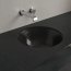 Villeroy & Boch Loop & Friends Umywalka podblatowa 38 cm z przelewem z powłoką CeramicPlus ebony 4A5200S5 - zdjęcie 5