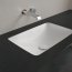 Villeroy & Boch Loop & Friends Umywalka podblatowa 60,5x41 cm bez przelewu biały mat z powłoką CeramicPlus 4A5701RW - zdjęcie 2