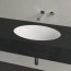 Villeroy & Boch Loop & Friends Umywalka podblatowa 56x38 cm z przelewem z powłoką CeramicPlus stone white 4A5500RW - zdjęcie 2