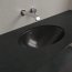 Villeroy & Boch Loop & Friends Umywalka podblatowa 57x41 cm bez przelewu czarna Pure Black z powłoką CeramicPlus 4A5401R7 - zdjęcie 4