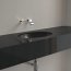 Villeroy & Boch Loop & Friends Umywalka podblatowa 57x41 cm bez przelewu czarna Pure Black z powłoką CeramicPlus 4A5401R7 - zdjęcie 7
