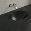 Villeroy & Boch Loop & Friends Umywalka podblatowa 57x41 cm z przelewem czarna Pure Black z powłoką CeramicPlus 4A5400R7 - zdjęcie 5