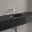 Villeroy & Boch Loop & Friends Umywalka podblatowa 57x41 cm z przelewem czarna Pure Black z powłoką CeramicPlus 4A5400R7 - zdjęcie 7
