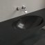 Villeroy & Boch Loop & Friends Umywalka podblatowa 66x47 cm z przelewem czarna Pure Black z powłoką CeramicPlus 4A5500R7 - zdjęcie 4